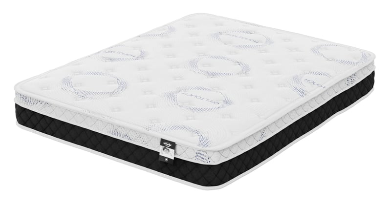 SPRINGWALL® 9.5" Plush Euro Top Foam Mattress - King
