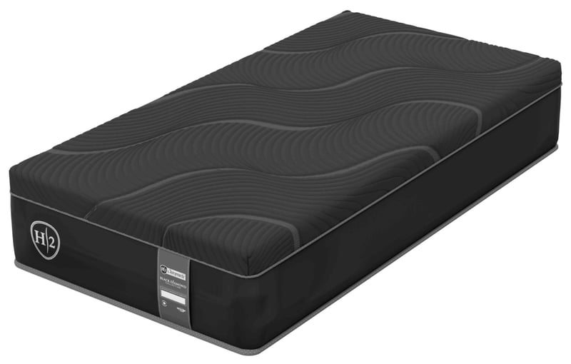 SPRINGWALL® H2 Black Chiropractic® 16" Ultra Plush Hybrid Mattress - Single/Twin