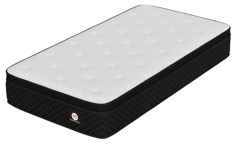 NM 12" Medium Firm Euro Top Mattress - Single/Twin