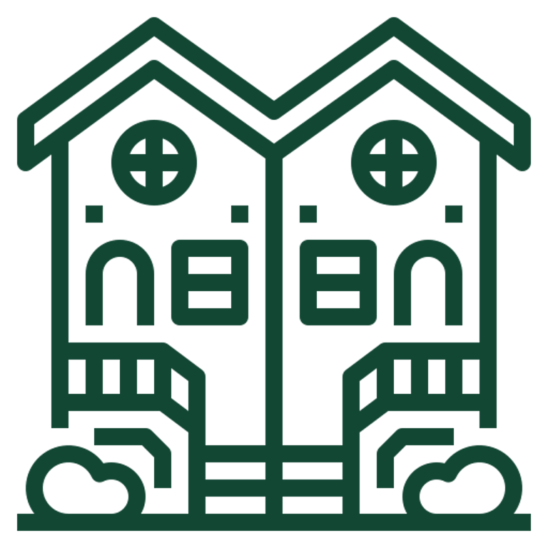 Twin house Icon