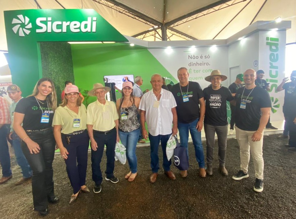 Equipe do Sicredi presente na Femagri em 2024