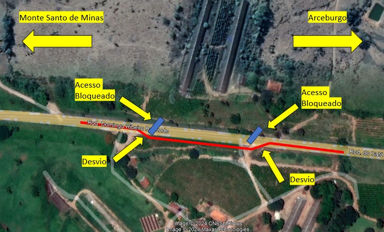 Desvio Monte Santo de Minas