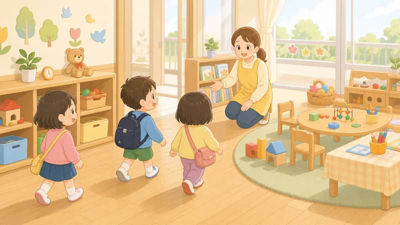満3歳児クラスのイメージ