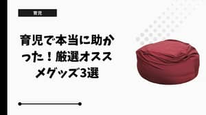 育児で本当に助かった！厳選オススメグッズ3選