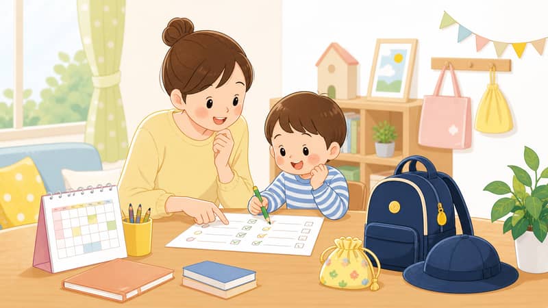 幼稚園入園前に確認するポイント