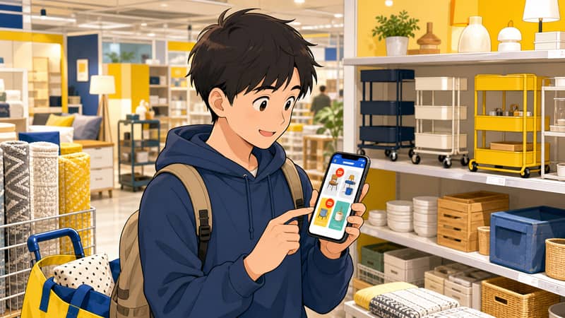 IKEA Family価格をアプリで確認する流れ