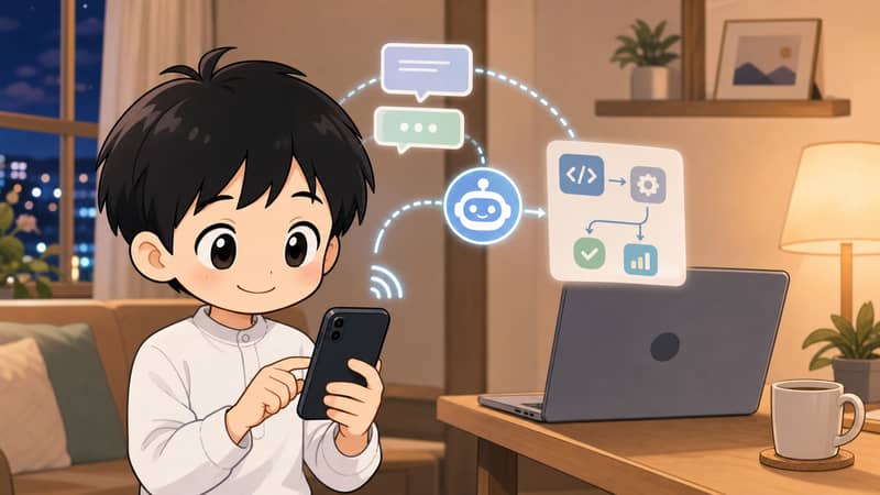 スマホからCodexにリモートで指示する