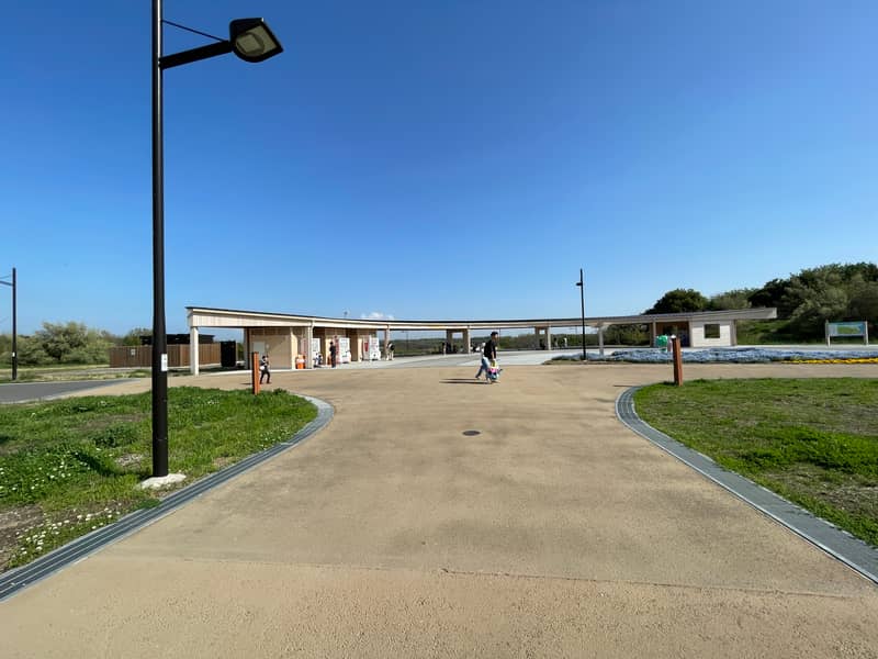 整備された歩道