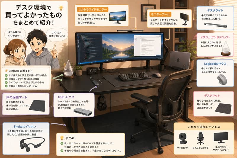 デスク紹介