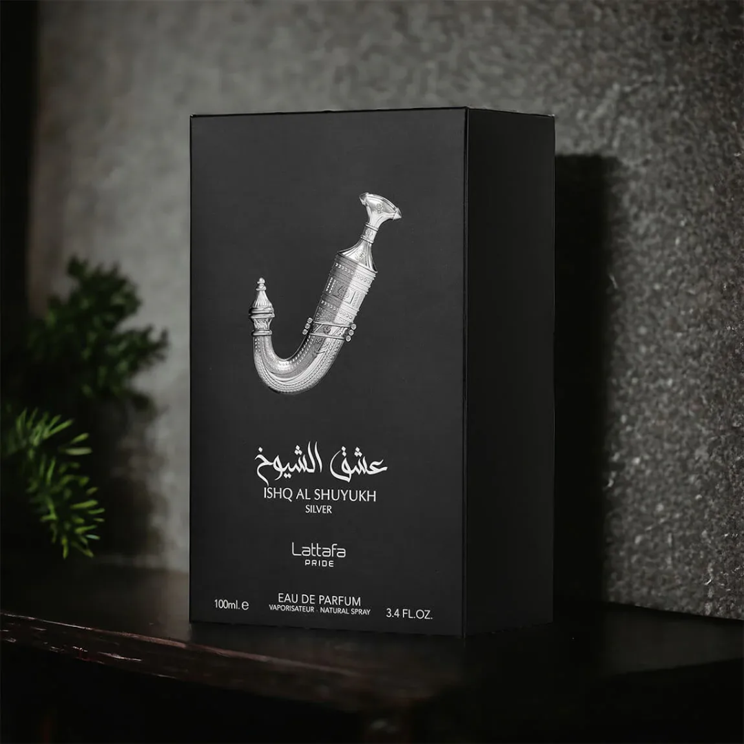 Ishq Al Shuyukh Silver by Lattafa Pride 100ml EDP