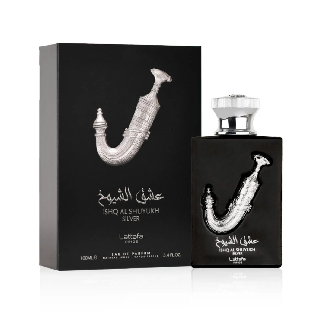 Ishq Al Shuyukh Silver by Lattafa Pride 100ml EDP