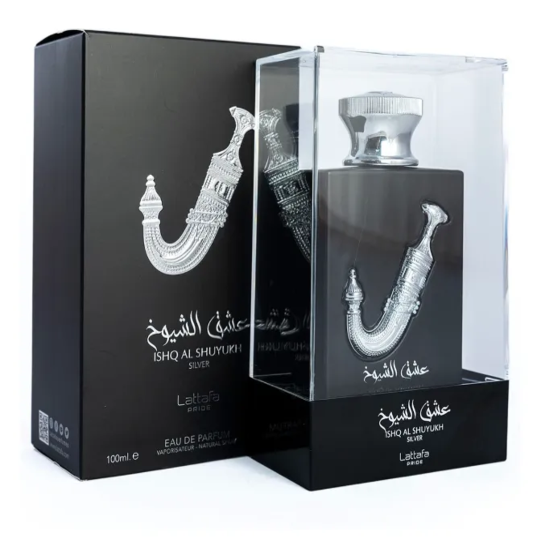Ishq Al Shuyukh Silver by Lattafa Pride 100ml EDP