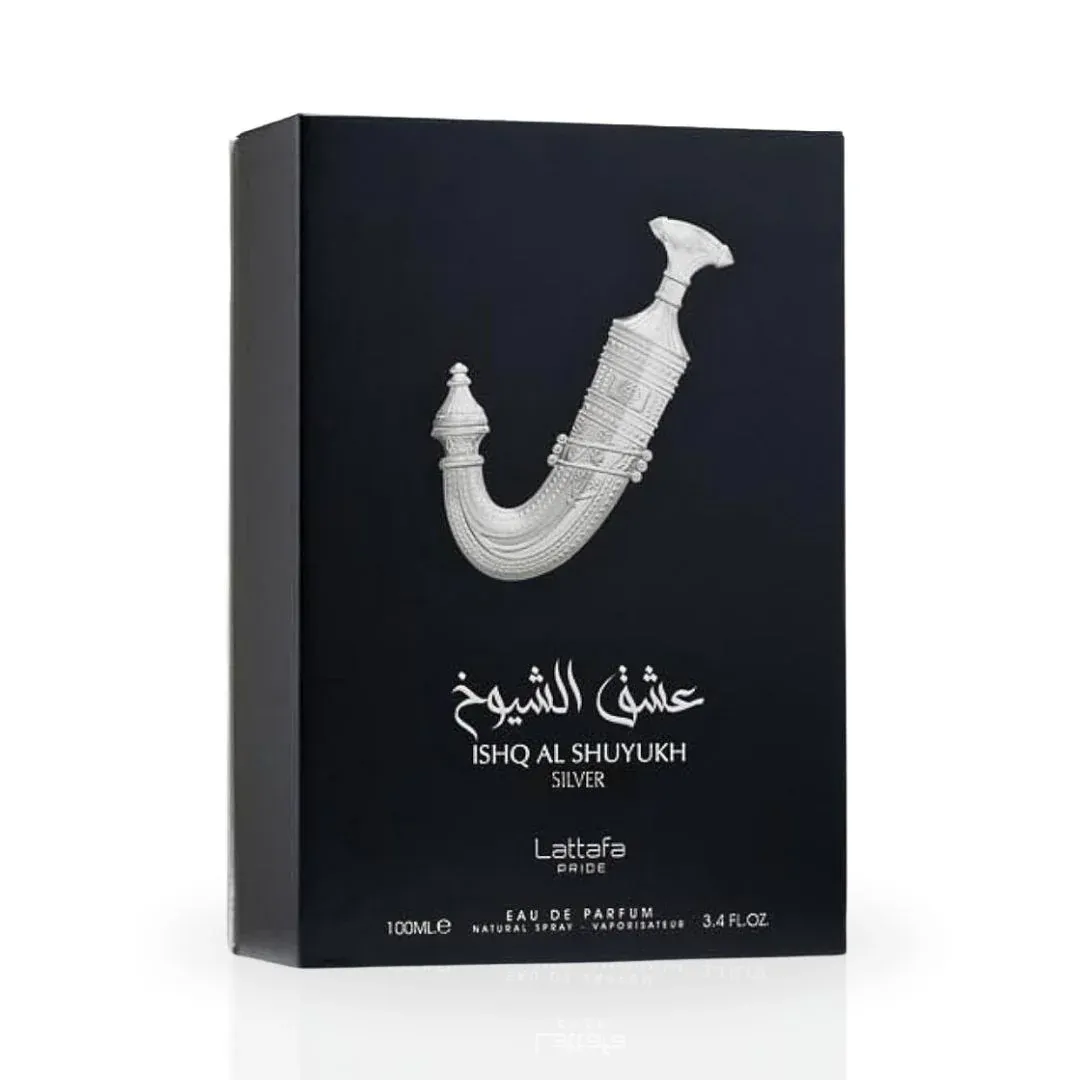 Ishq Al Shuyukh Silver by Lattafa Pride 100ml EDP
