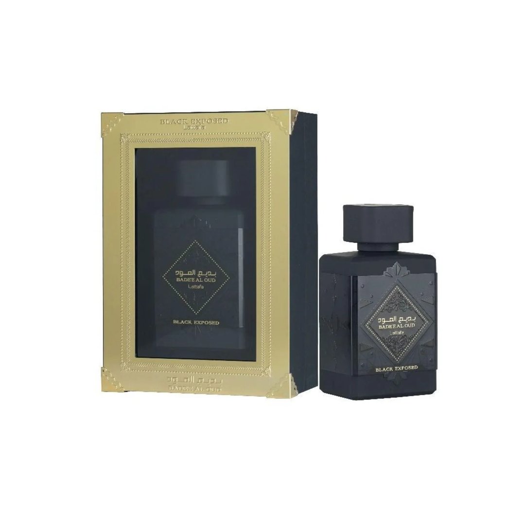 Badee Al Oud Black Exposed Lattafa 100ml Unisex
