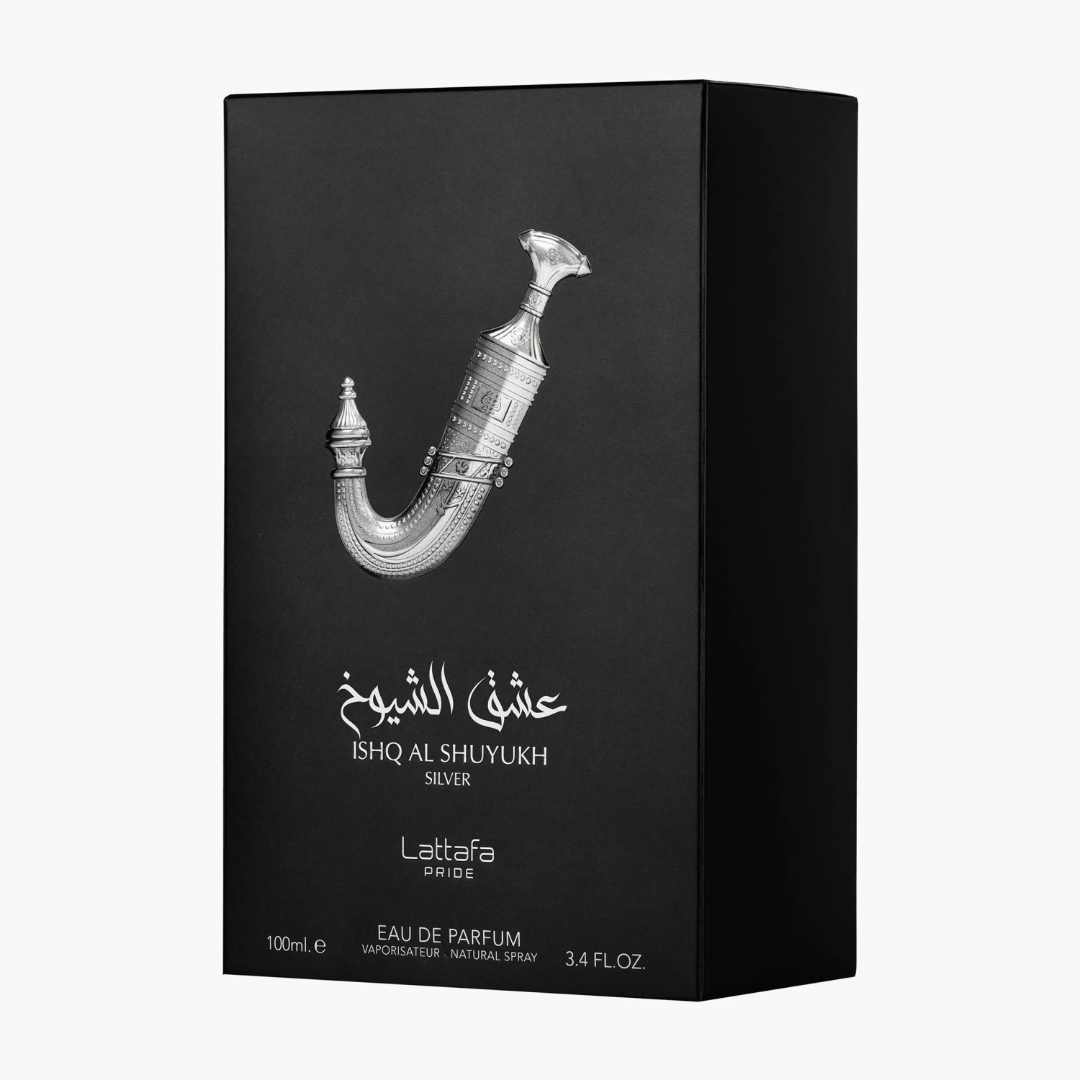 Ishq Al Shuyukh Silver by Lattafa Pride 100ml EDP