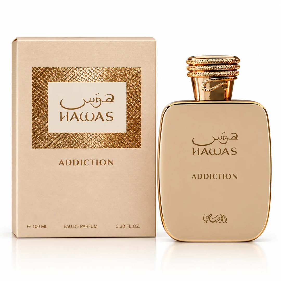 Rasasi Hawas Addiction EDP 100ml – Vanilla Gourmand Unisex