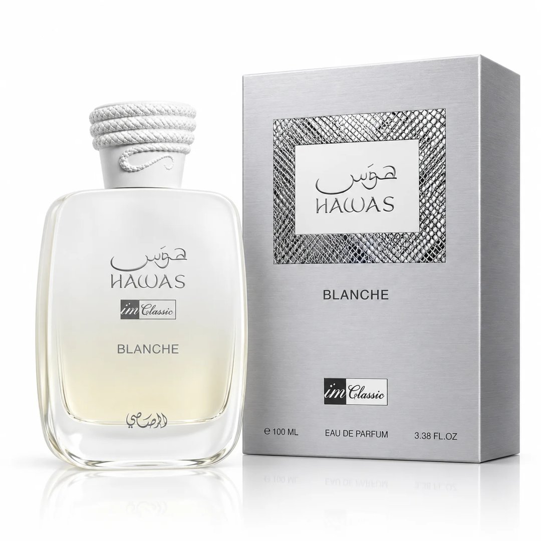 Rasasi Hawas Blanche EDP 100ml – Fruity Woody Unisex