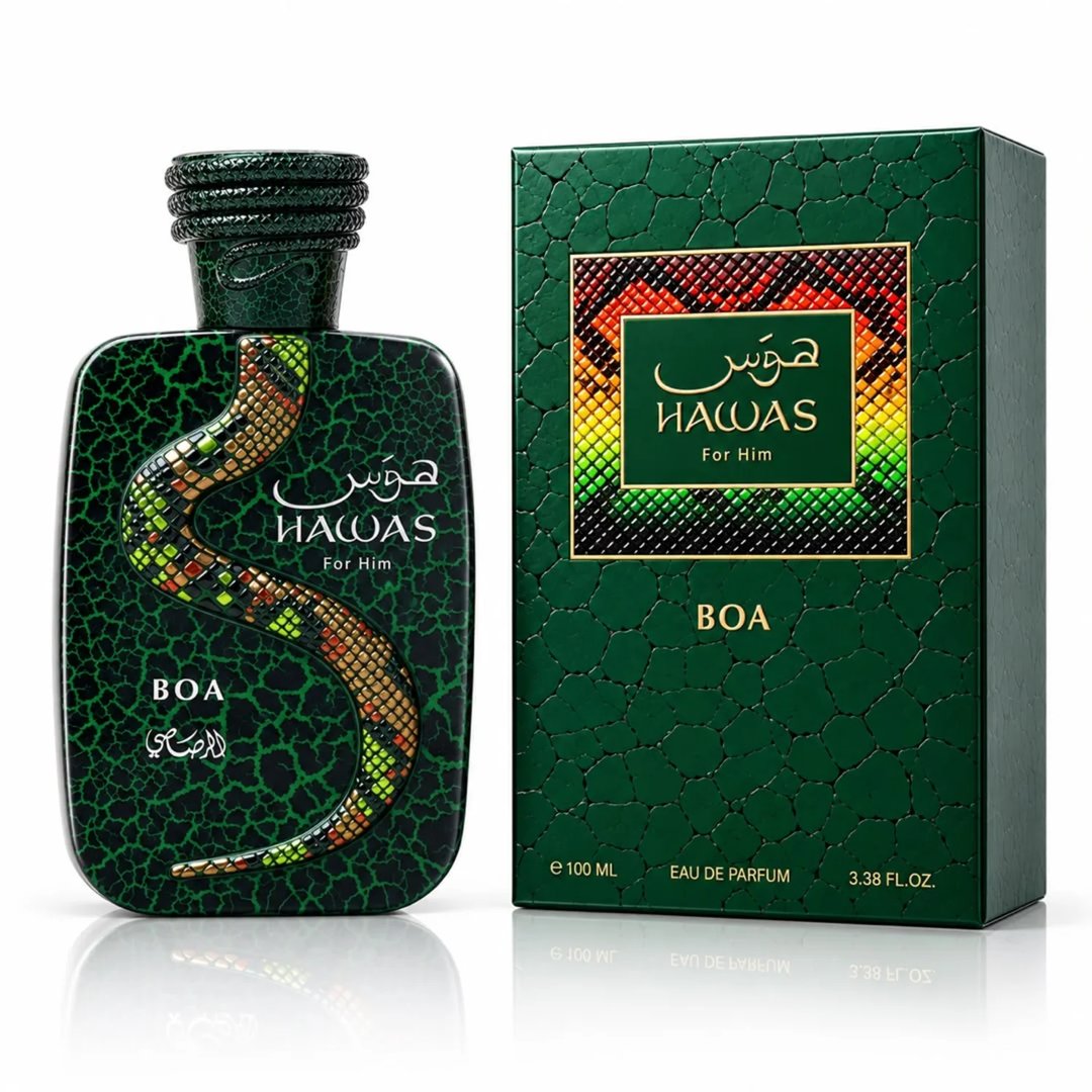 Rasasi Hawas Boa EDP 100ml – Pomelo & Prickly Pear