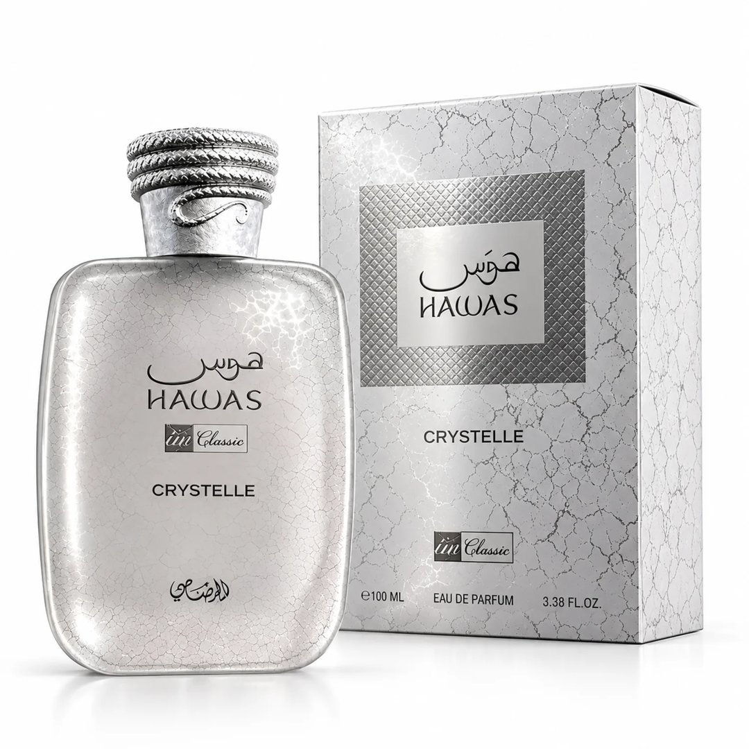 Rasasi Hawas Crystelle EDP 100ml – Citrus Woody Unisex