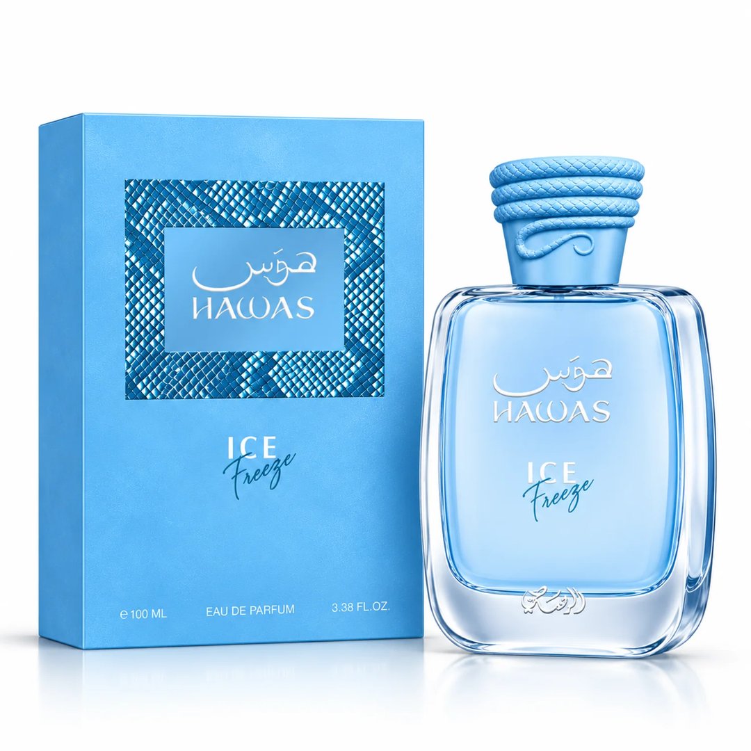 Rasasi Hawas Ice Freeze EDP 100ml – Minty Citrus for Men