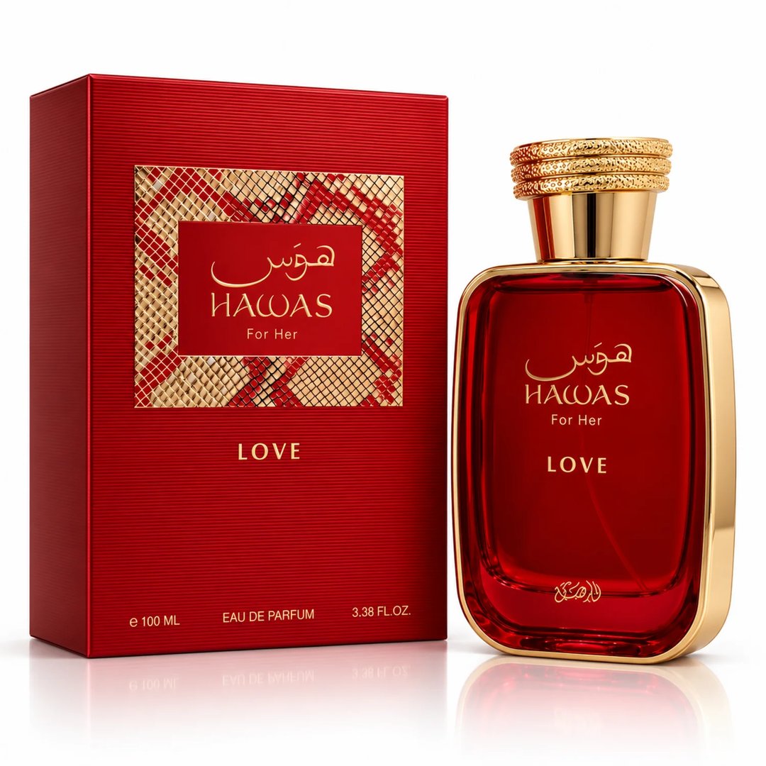 Rasasi Hawas Love For Her EDP 100ml – White Floral