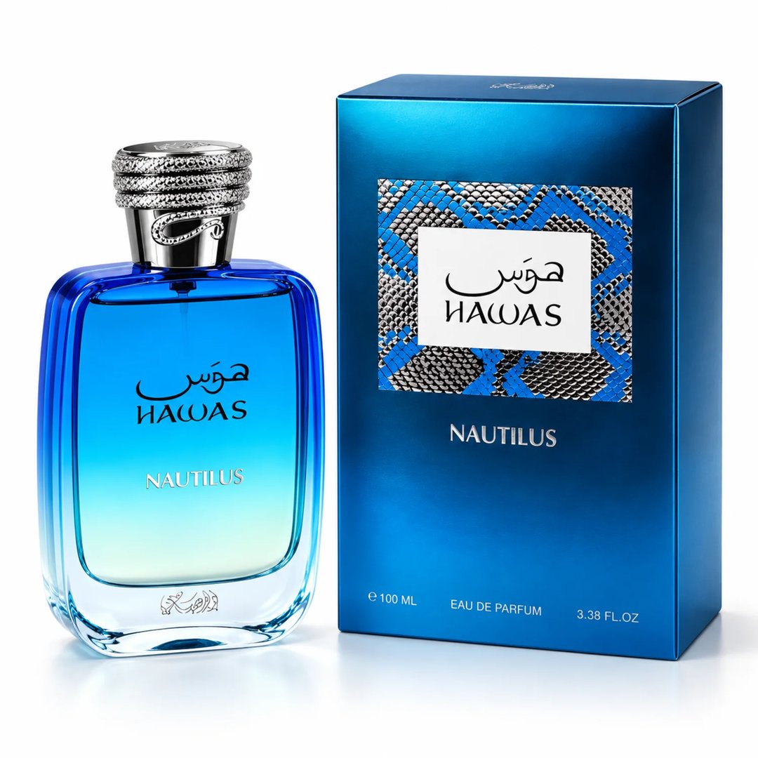 Rasasi Hawas Nautilus EDP 100ml – Marine Woody for Men