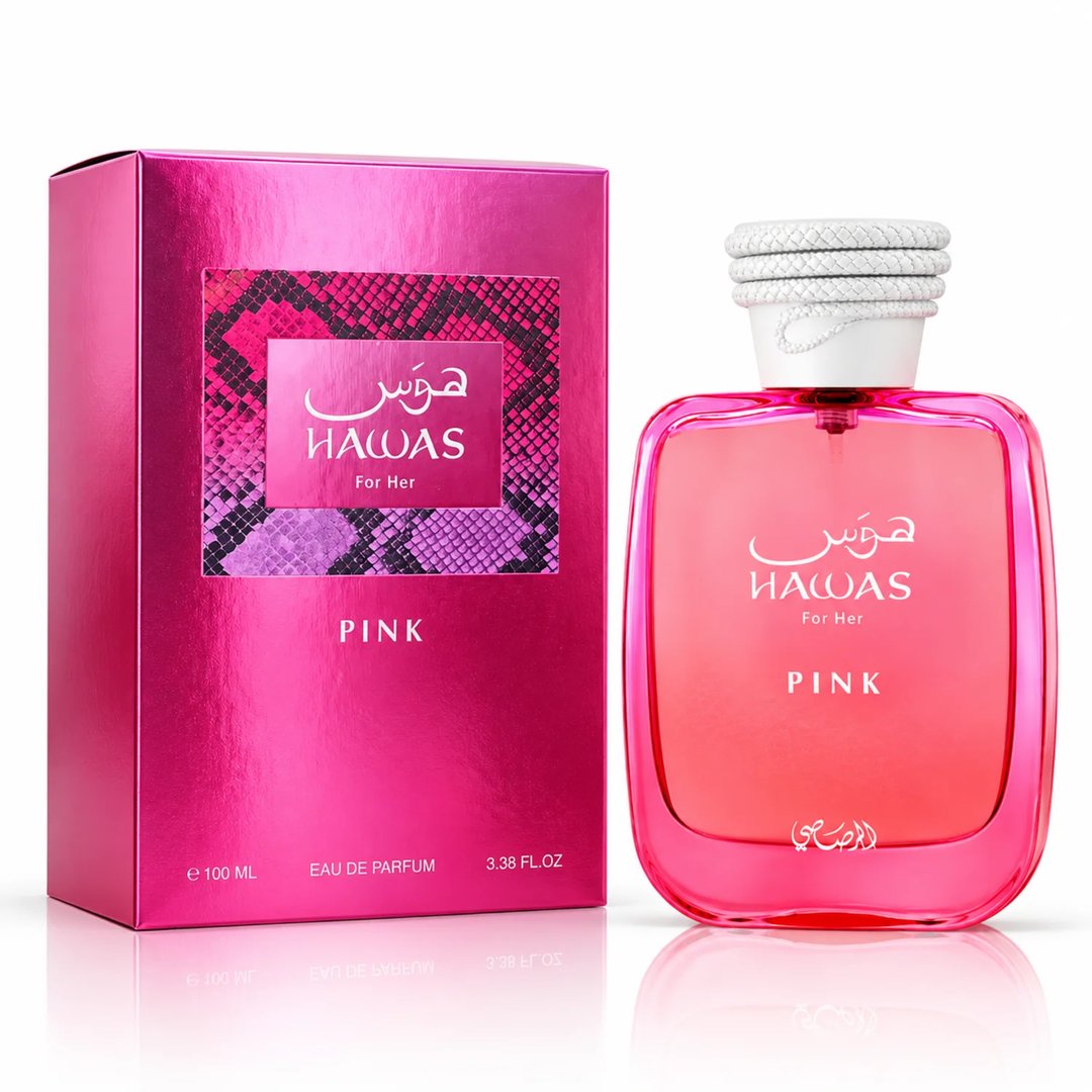 Rasasi Hawas Pink EDP 100ml – Sweet Marshmallow Floral