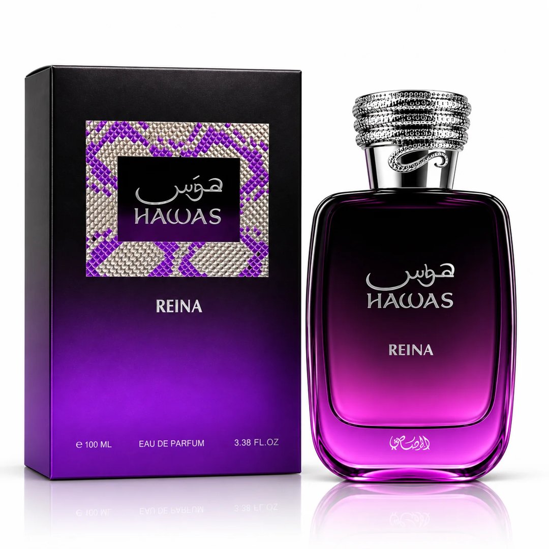Rasasi Hawas Reina EDP 100ml – Apricot & Vanilla