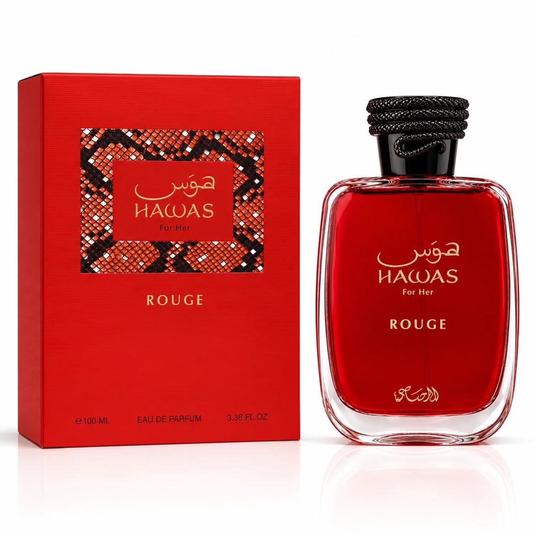 Rasasi Hawas Rouge EDP 100ml – Sweet Floral for Women