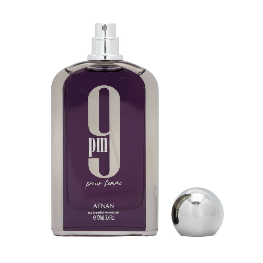 9PM Pour Femme Afnan perfume wanita tahan lama bau feminine soft sweet sesuai daily wear Malaysia
