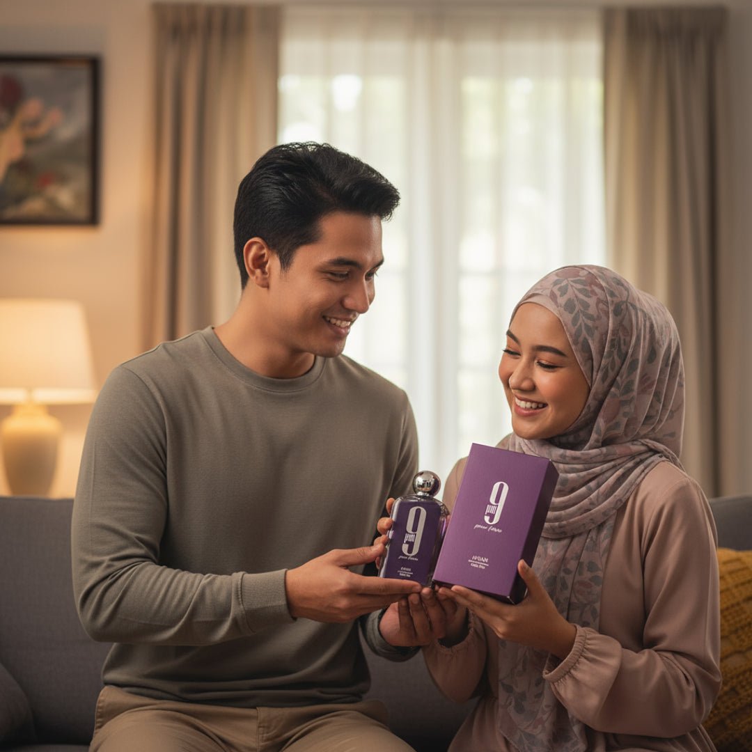Afnan 9 PM Pour Femme 100ml EDP gift moment Malaysian couple women fragrance Malaysia