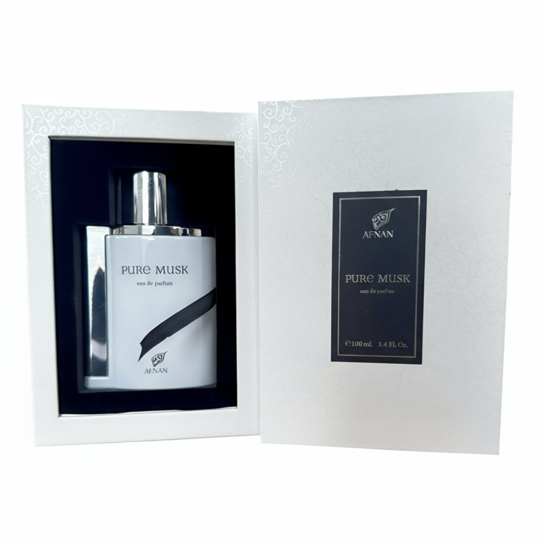 Afnan Pure Musk 100 ml EDP &ndash; haruman unisex soft clean &amp; elegant Malaysia