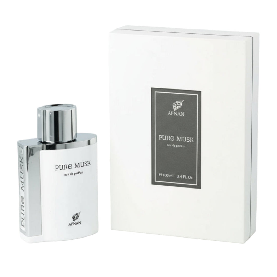 Afnan Pure Musk unisex perfume Malaysia &ndash; bau powdery, floral &amp; musk yang segar