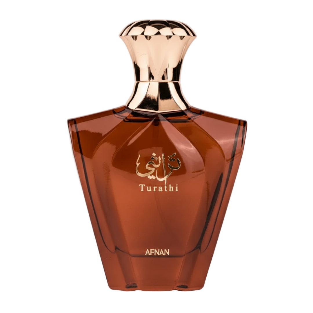 Perfume lelaki Turathi Brown Afnan original Malaysia &ndash; minyak wangi amber, oud &amp; spice padu