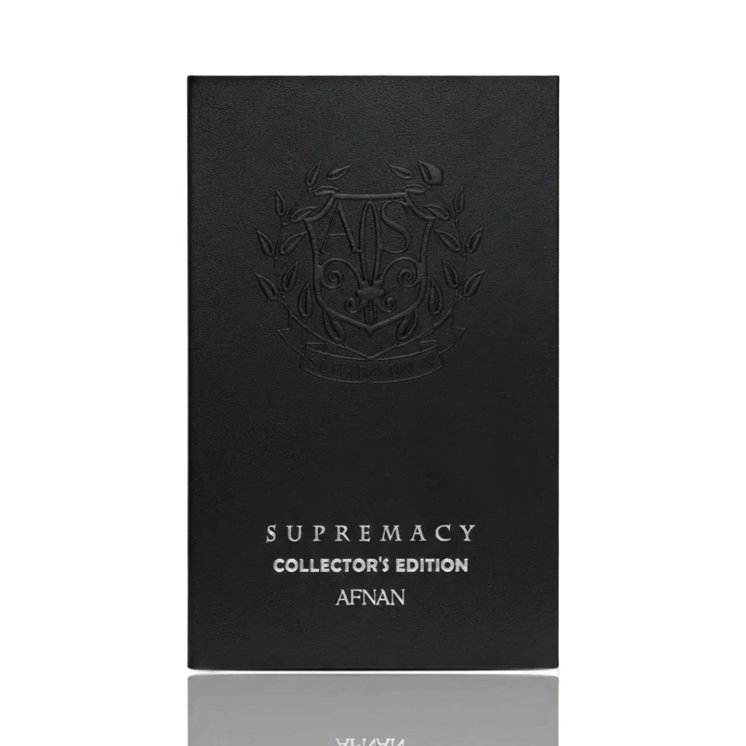 Supremacy Collector’s Edition Afnan perfume lelaki tahan lama aroma woody amber sesuai malam Malaysia