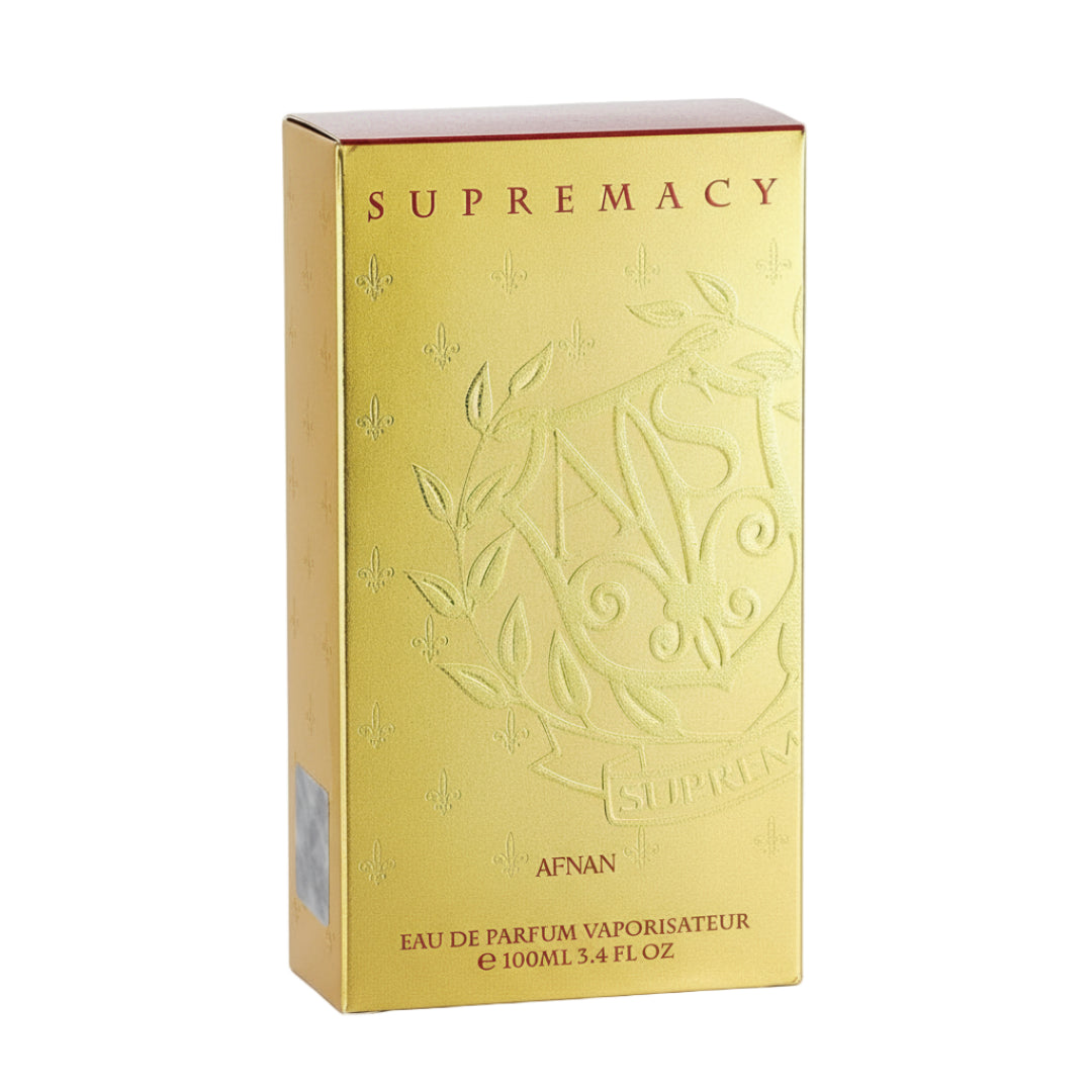 Supremacy Gold Afnan perfume wanita tahan lama aroma floral sweet sesuai daily wear Malaysia