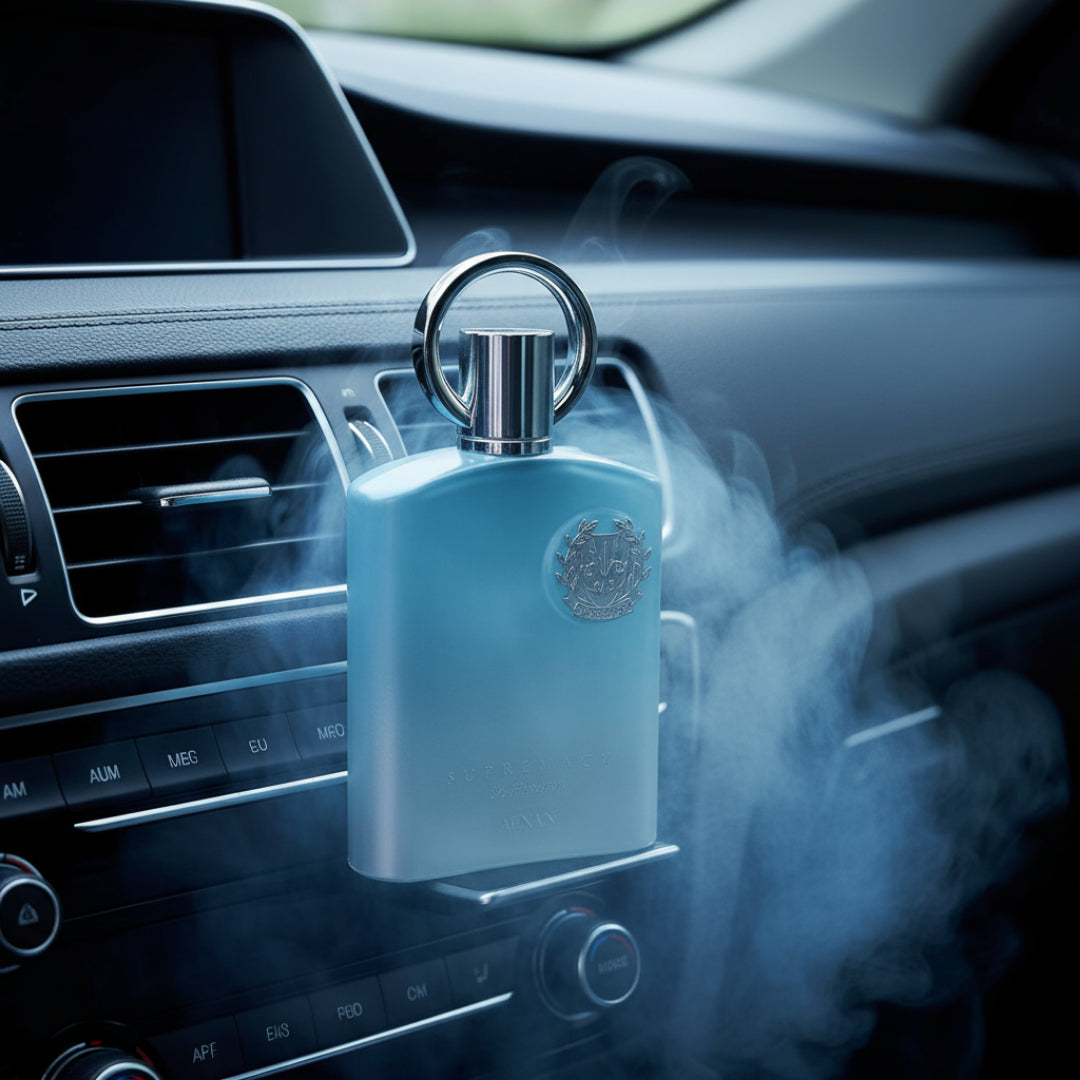 Afnan Supremacy In Heaven men with cold AC breeze, fresh driving malaysia look