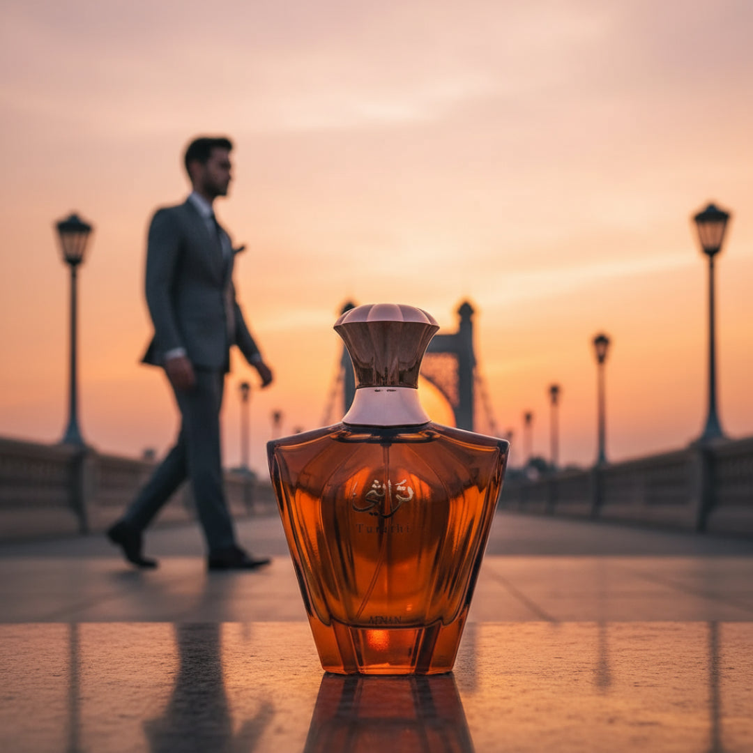 Turathi Brown Afnan men malaysia putrajaya sunset lelaki maskulin