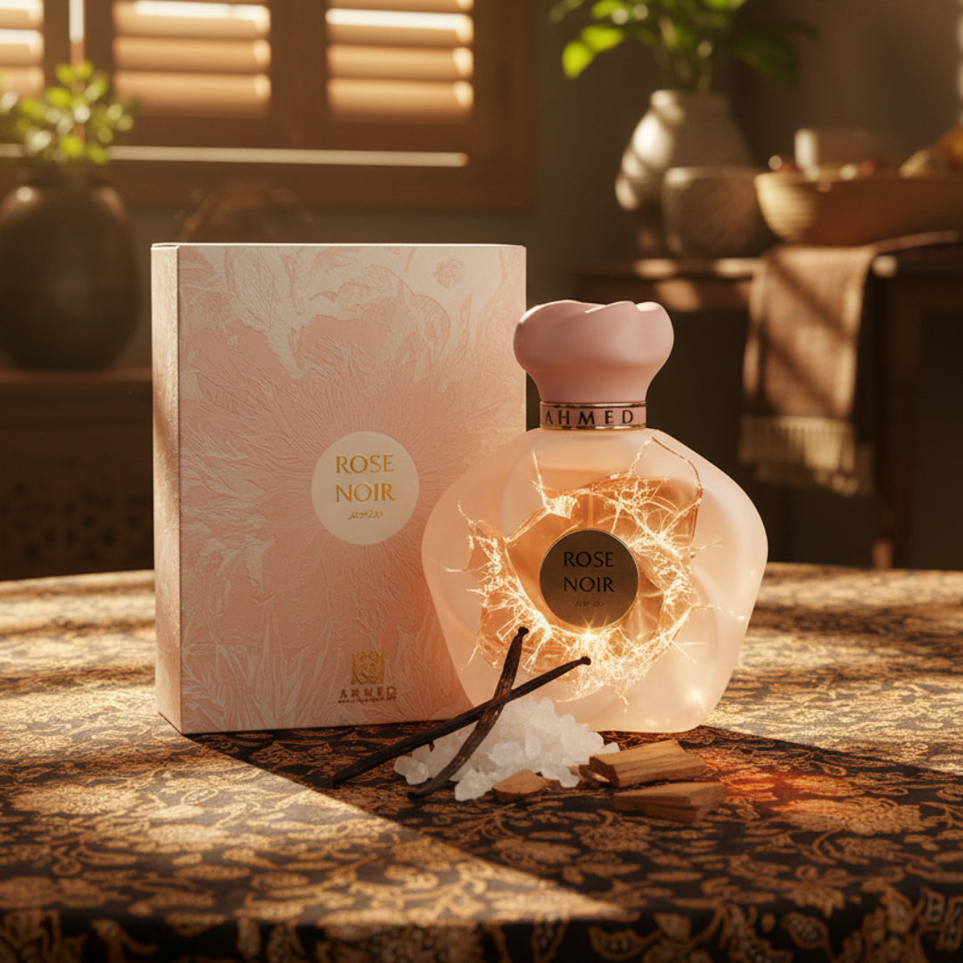 Noir Rose Perfume Ahmed Al Maghribi Women For Her Edp 75ml Olympic Noir Ahmed