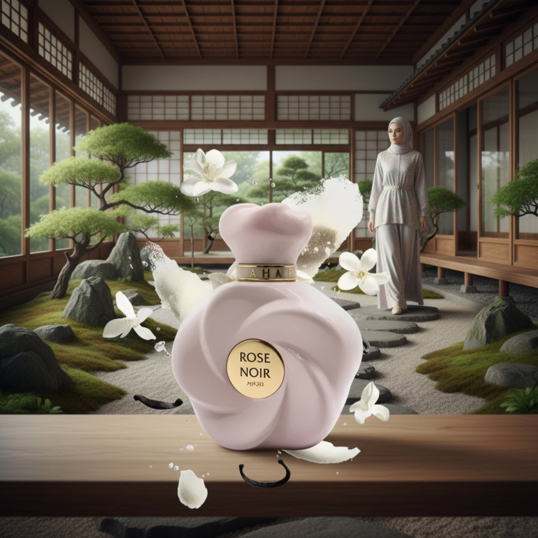 Rose Noir di AEON Shah Alam taman Jepun hijabi