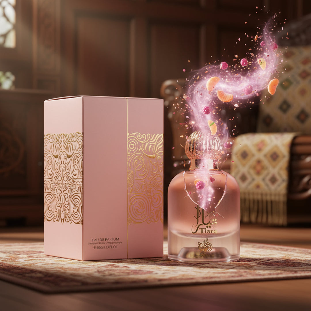 Tiara Pink Eau De Parfum 100ML Al Wataniah Arab Perfume Femenino Pink For Her