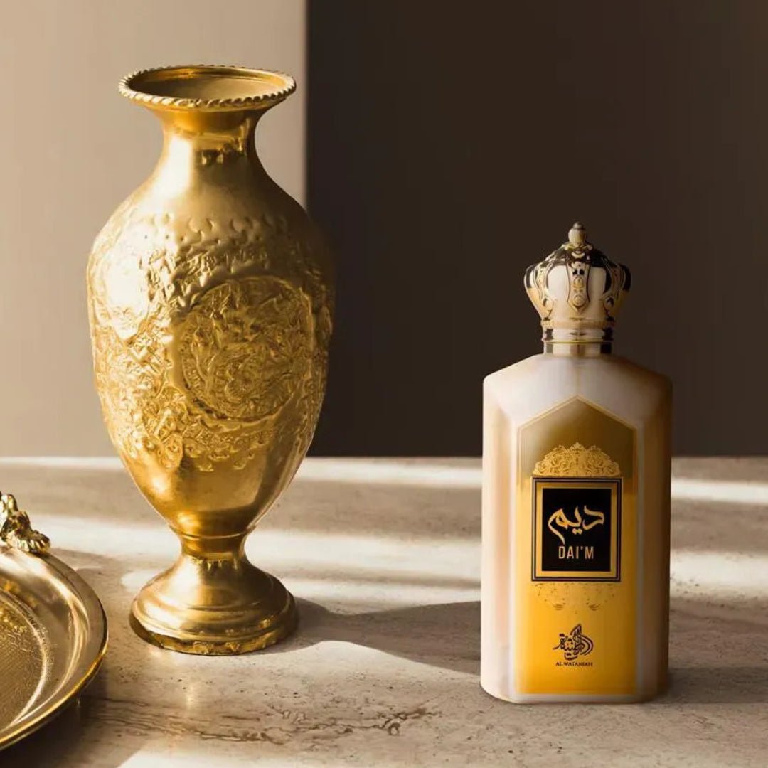 Botol Daim Wataniah minyak wangi wanita viral Malaysia aroma sweet floral sesuai outing