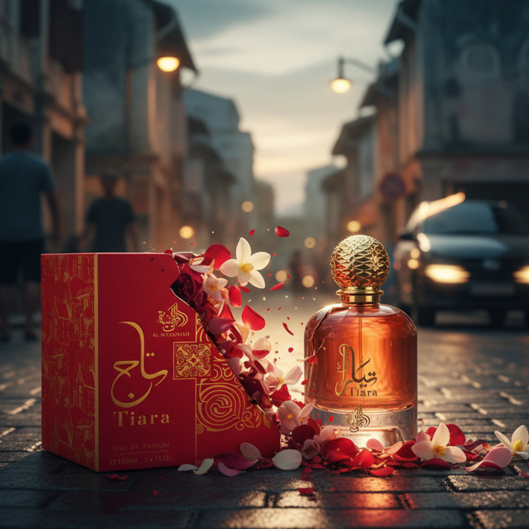 Tiara &ndash; Al Wataniah Perfume for Women (Sweet Fruity Floral Scent with Strawberry Blend)