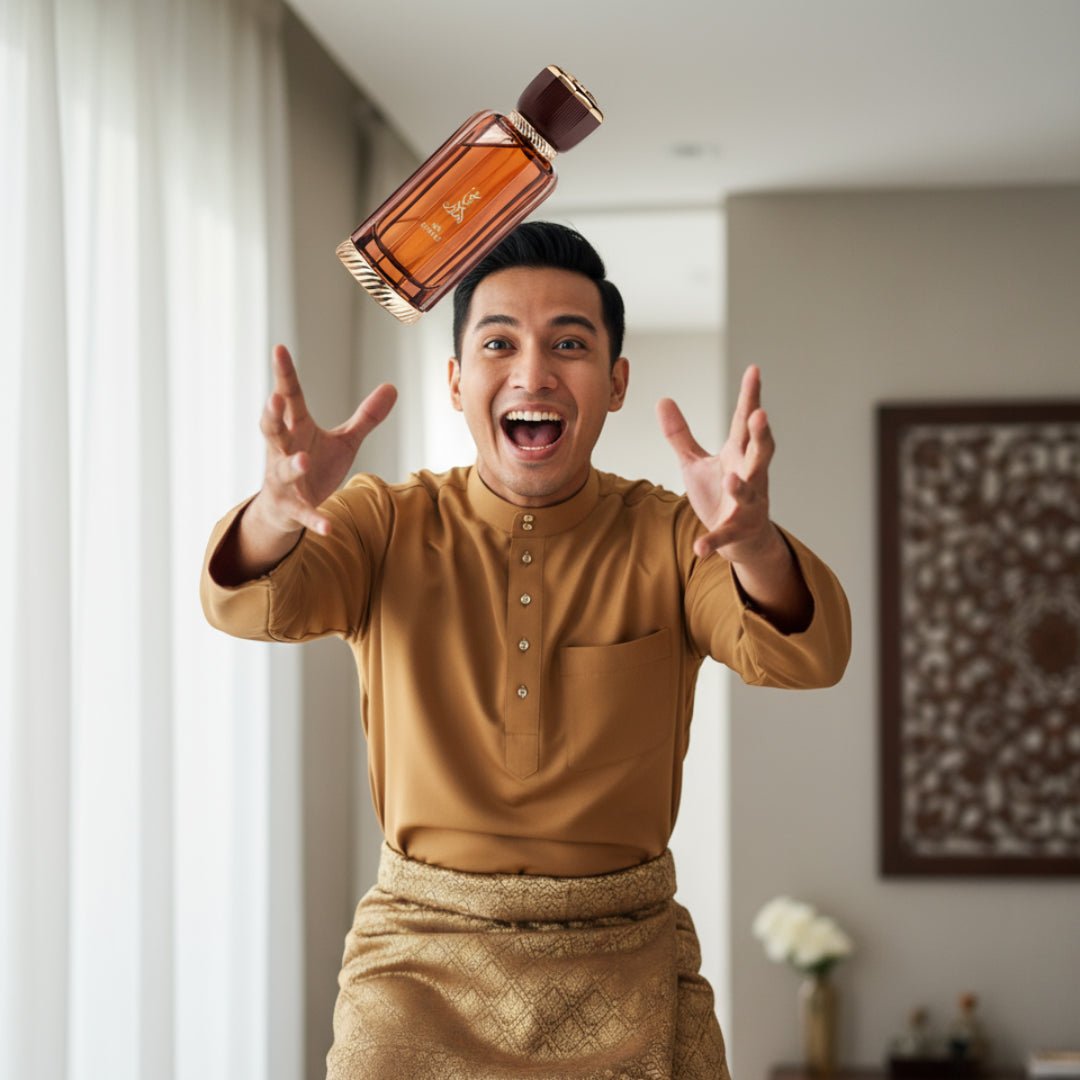 Ain Emarat perfume bottle and packaging on a white background