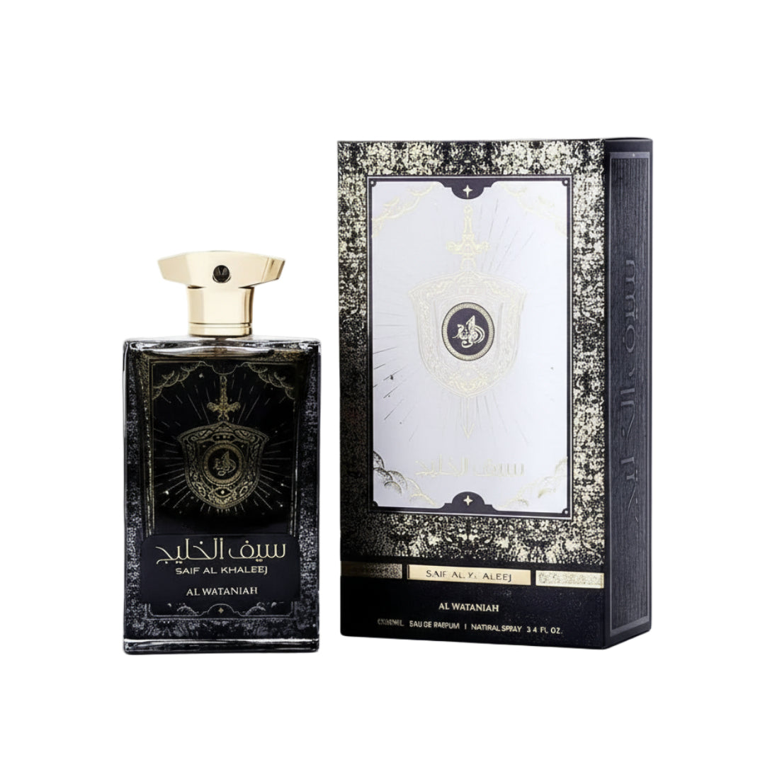 Perfume Saif al Khaleej Al Wataniah Eau De Parfum Spray 100ml Edp man Amwag