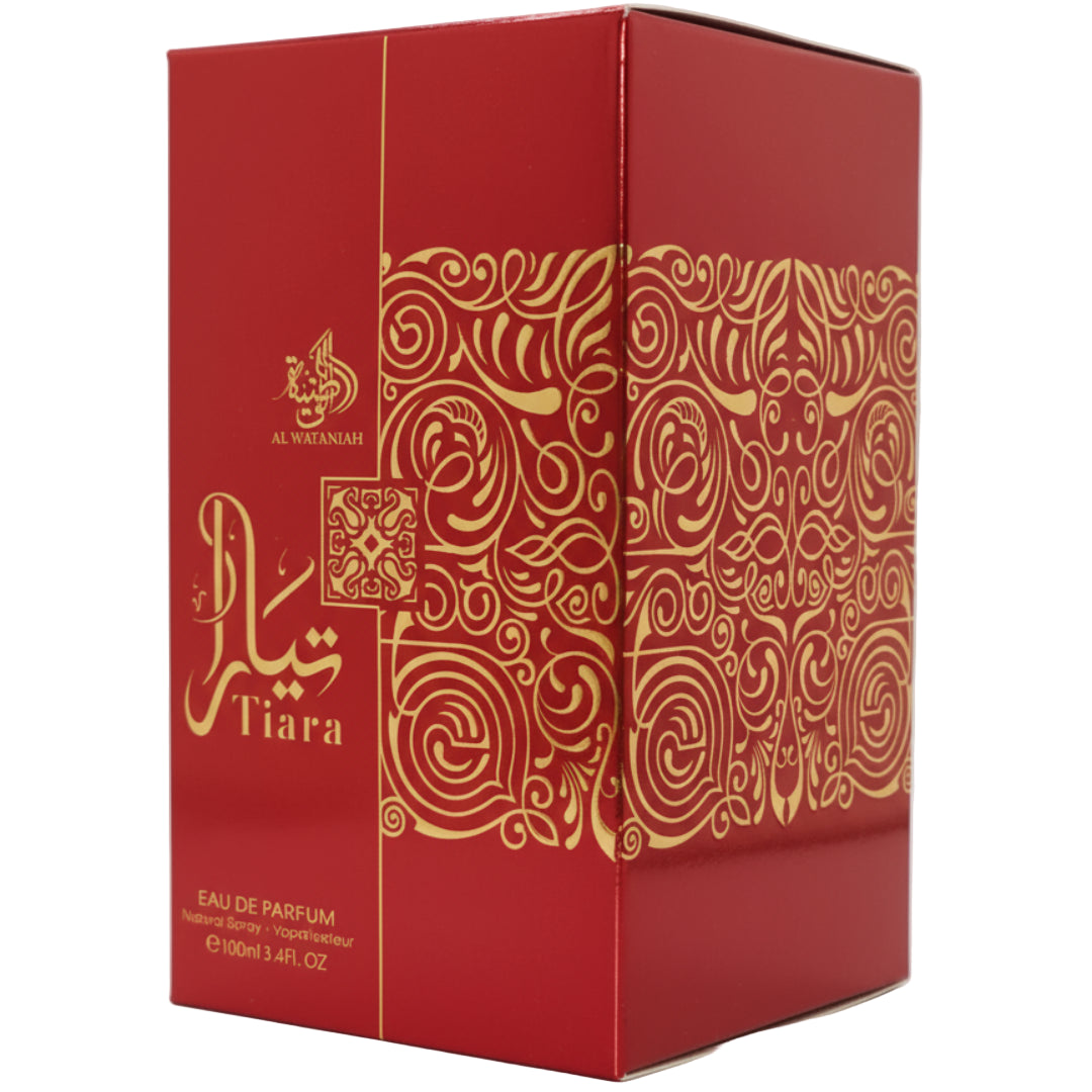 Tiara 100ml Box &ndash; Al Wataniah Perfume Women (Sweet Fruity Floral Scent with Strawberry Blend)