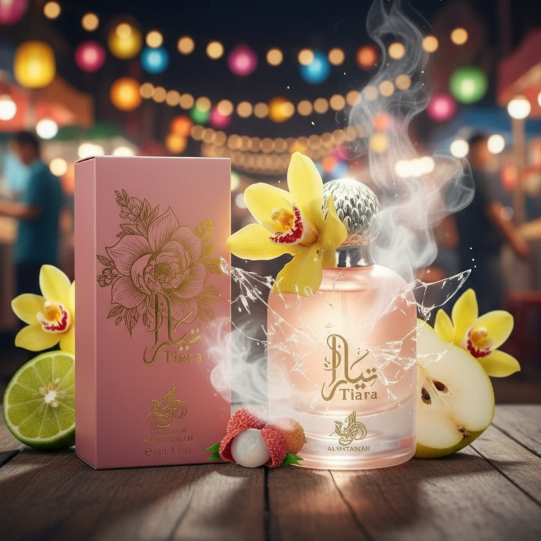 Tiara Pink Eau De Parfum 100ML Al Wataniah Arab Perfume Femenino For Her