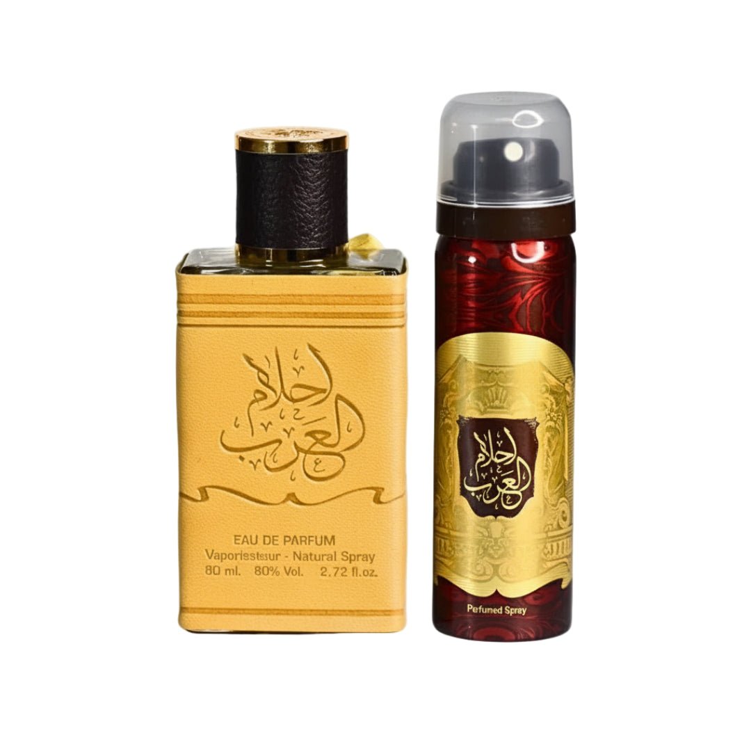Botol Ahlam Al Arab Ard Al Zaafaran wangian unisex bau warm spicy pilihan Malaysia