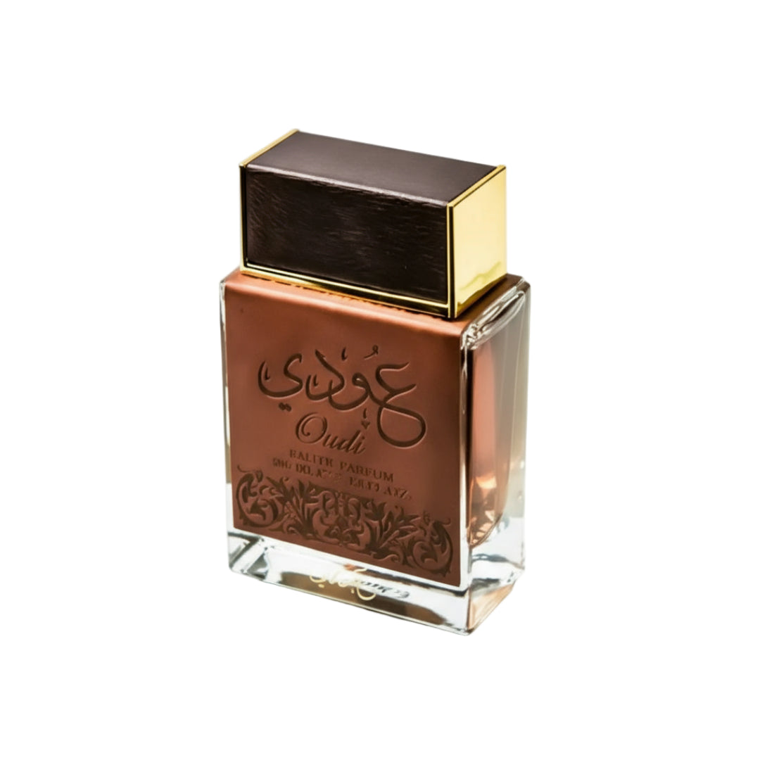 Oudi Zaafaran perfume lelaki bau warm amber woody sesuai daily wear Malaysia
