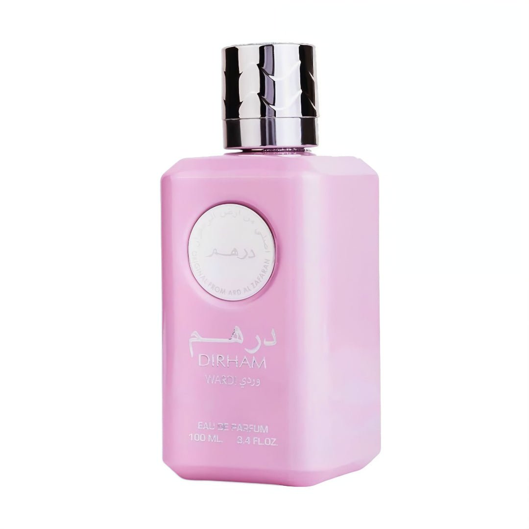 Botol Dirham Wardi Zaafaran wangian wanita bau rose fruity pilihan ramai Malaysia